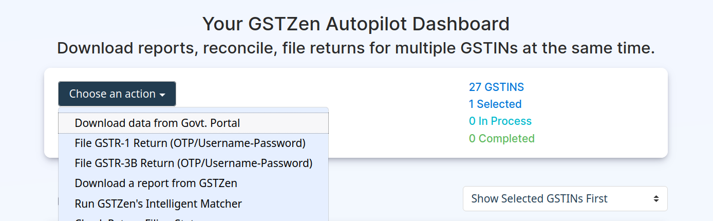 GSTZen Autopilot